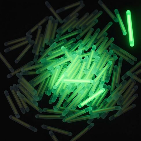 100 Pcs 3mm Fishing Float Light Stick Fluorescent Lightstick Fluorescent Dark Glow Sticks Fishing Float Accessories Corks, Floats Terminal Tackle Accessories in Saudi Arabia