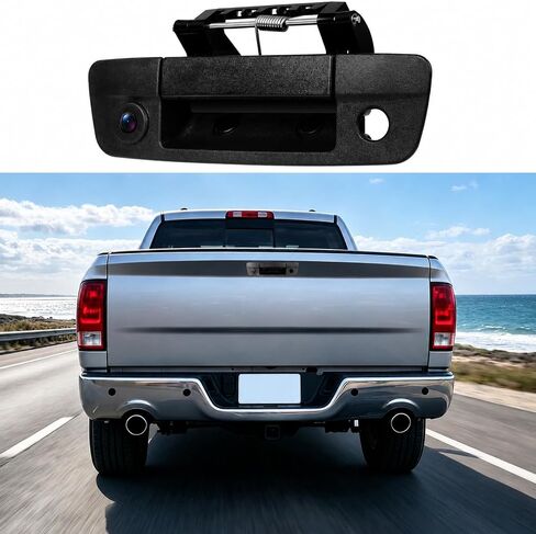 Tailgate Handle Backup Camera Fit for Dodge RAM 1500 2500 3500 Replacement in Kuwait