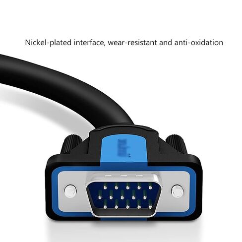HDMI DisplayPort VGA Monitor Cable 1080p High Resolution VGA to VGA Cable for Projectors HDTV Displays and More VGA Enabled Devices Computer Cables (Size : 10M) (1.5M) in Saudi Arabia