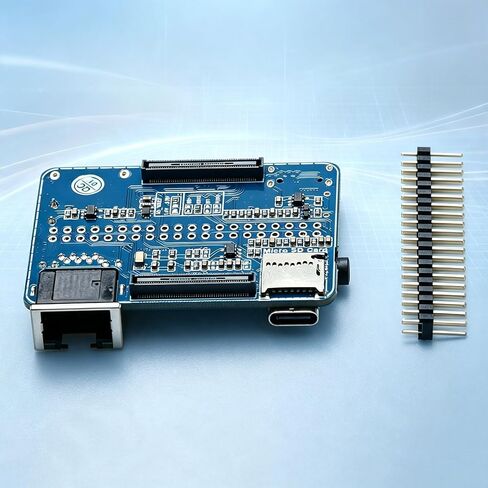 40PIN GPIO USB Expansion Board with RJ45 Ethernet Mini HDTV for Pi CM4 in Kuwait