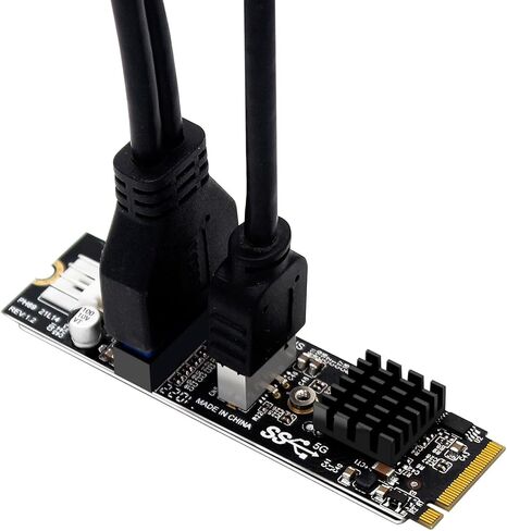 PCIe USB 3.1 Expansion Card for MKey Motherboards, Type C/E in Saudi Arabia