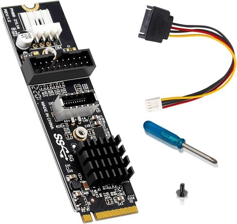 PCIe USB 3.1 Expansion Card for MKey Motherboards, Type C/E in Saudi Arabia