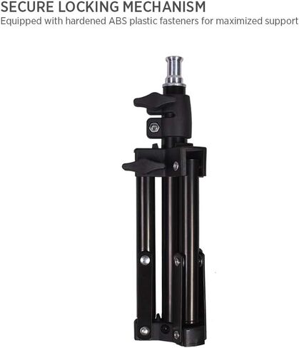 2-Light Table Top Fluorescent Lighting Kit, 6" Reflectors, 30W Bulbs and 15" Light Stands for Product Photography, and Video Production in Saudi Arabia