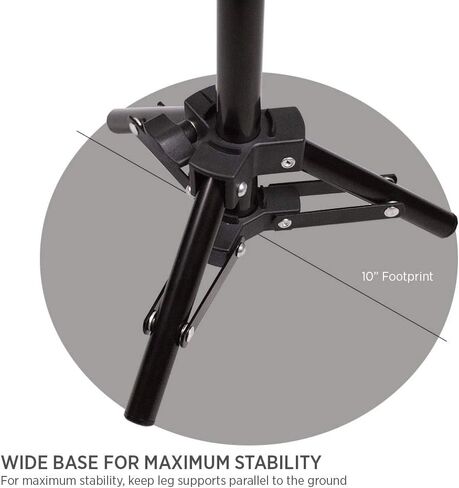 2-Light Table Top Fluorescent Lighting Kit, 6" Reflectors, 30W Bulbs and 15" Light Stands for Product Photography, and Video Production in Saudi Arabia