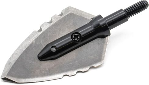 Magnus Single Bevel BuzzCut 2-Blade Arrow Broadhead (150 grain), Silver in Saudi Arabia