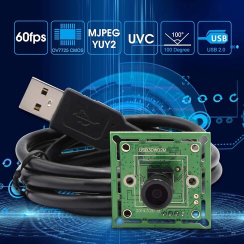 VGA USB Camera Module, High Speed 60fps Wide Angle PC Camera for Computer in Kuwait