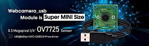 VGA USB Camera Module, High Speed 60fps Wide Angle PC Camera for Computer in Kuwait