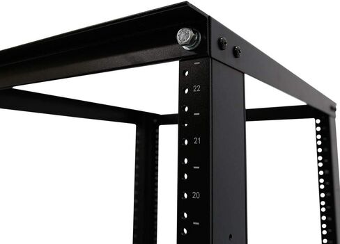 42U 4 Post Open Frame Server Rack 19inch Adjustable Depth 22inch-34inch (42U) in Kuwait