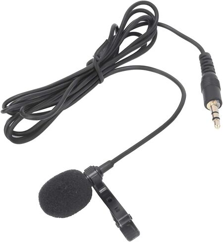 Clipon Microphone with Omnidirectional Sound in Kuwait