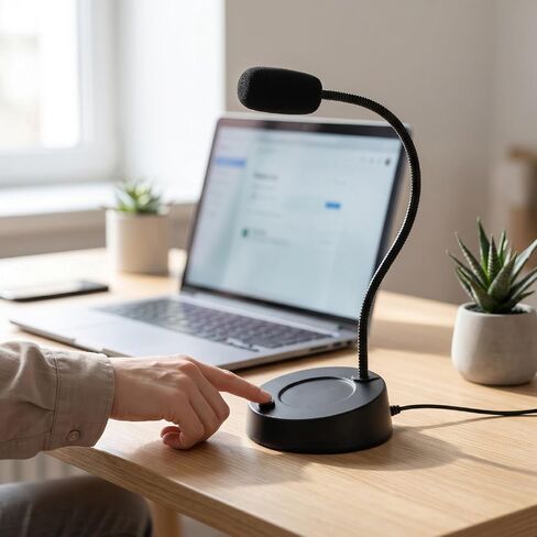 Computer Microphone 3.5mm Jack 360 Pickup in Kuwait