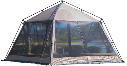 Camping Screen House Gazebo Tent Outdoor 11x11ft All Steel Rod in Kuwait