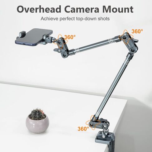 27-inch Aluminum Magic Arm, Desktop Phone Holder, 1.5kg Capacity in Saudi Arabia