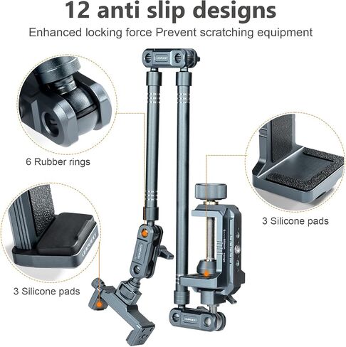 27-inch Aluminum Magic Arm, Desktop Phone Holder, 1.5kg Capacity in Saudi Arabia