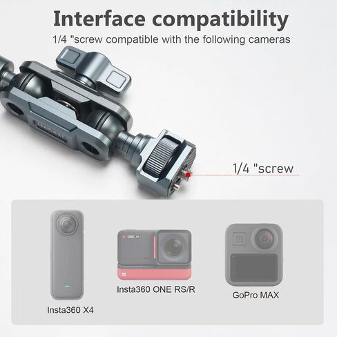 27-inch Aluminum Magic Arm, Desktop Phone Holder, 1.5kg Capacity in Saudi Arabia