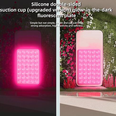 Zopsc 6Pcs Suction Cup Phone Case Mount, Fluorescent Double Sided Suction Cup, Luminous Mobile Phone Holder, Strong Anti Slip in Saudi Arabia