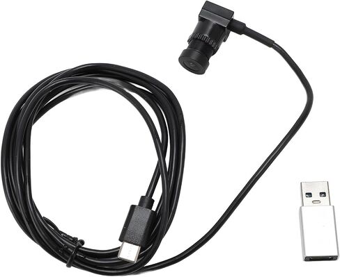 1080P Type C Webcam with Microphone, 1.5m Plug and Play USB Camera, Fixed Focus Smartphone External Camera for Laptop in Kuwait