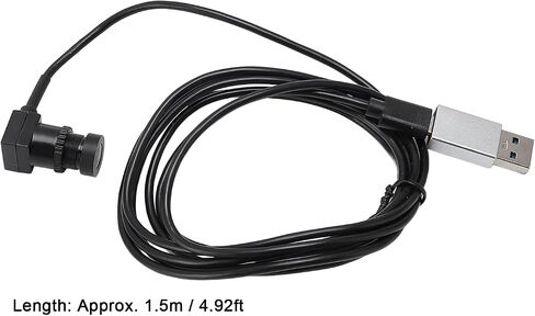 1080P Type C Webcam with Microphone, 1.5m Plug and Play USB Camera, Fixed Focus Smartphone External Camera for Laptop in Kuwait