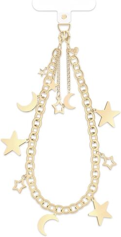 VELVET CAVIAR Phone Charm Wrist Strap - Cute Lanyard Accessory for Women - Compatible with all Phone Cases (Celestial Magic Bracelet) in Saudi Arabia