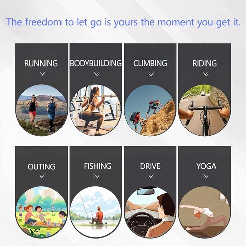 ZXZone Wrist-Mounted Magnetic Clip Phone Holder with Anti Theft Phone Chain, for Hiking Travel Outdoor Climbing,Cellphone Holder, for All Cell Phone Android,iPhone in Kuwait