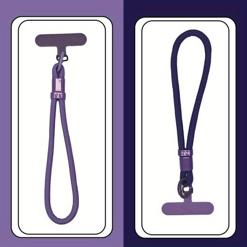 2 Pcs Phone Lanyard, Adjustable Cell Phone Wrist Strap,Anti-Theft Hand Lanyard for Phone, Secure Wristlet for Travel and Daily Use in Saudi Arabia