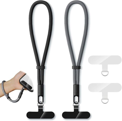 2 Pcs Phone Lanyard, Adjustable Cell Phone Wrist Strap,Anti-Theft Hand Lanyard for Phone, Secure Wristlet for Travel and Daily Use in Saudi Arabia
