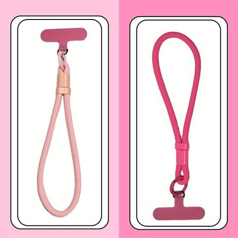 2 Pcs Phone Lanyard, Adjustable Cell Phone Wrist Strap,Anti-Theft Hand Lanyard for Phone, Secure Wristlet for Travel and Daily Use in Saudi Arabia