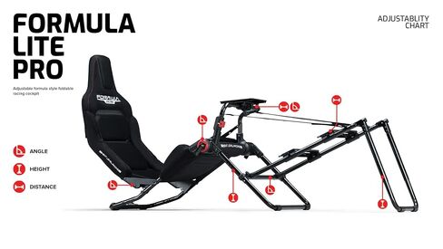 Next Level Racing Formula Lite Pro Foldable Cockpit (NLR-S038) in Kuwait