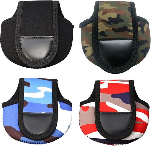 Low Profile Casting-Baitcast Reel Cover Case-Reel Pouch Glove for 50 100 200 300-Series Baitcaster Blue in Saudi Arabia