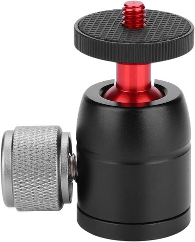Aluminum Alloy 360° Swivel Mini Ball Head 1/4" Screw Mount for DSLR Camera Tripod in Kuwait