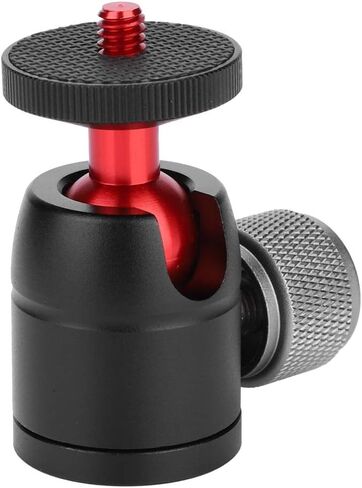 Aluminum Alloy 360° Swivel Mini Ball Head 1/4" Screw Mount for DSLR Camera Tripod in Kuwait