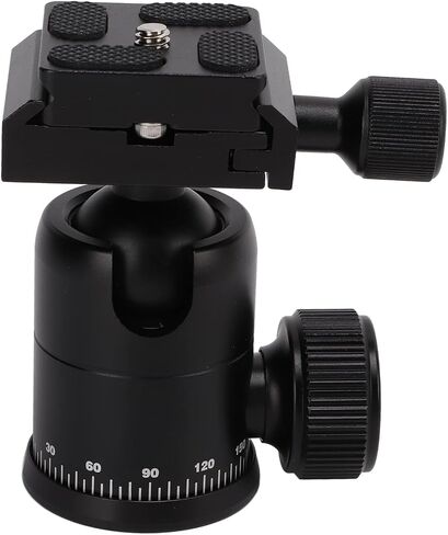 Mini Tripod Ball Head 360° Rotating Panoramic Ball Head with 1/4 Inch Screw for SLR Camera Camcorder in Kuwait