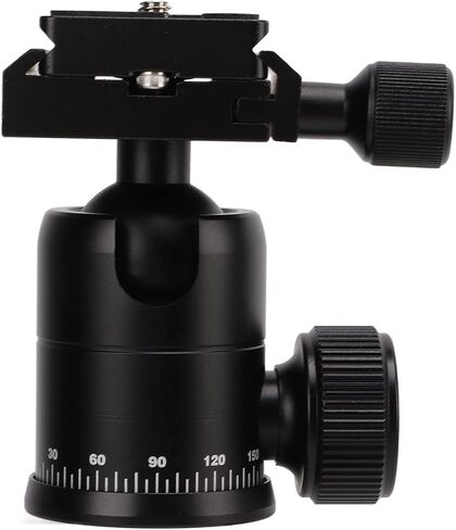 Mini Tripod Ball Head 360° Rotating Panoramic Ball Head with 1/4 Inch Screw for SLR Camera Camcorder in Kuwait