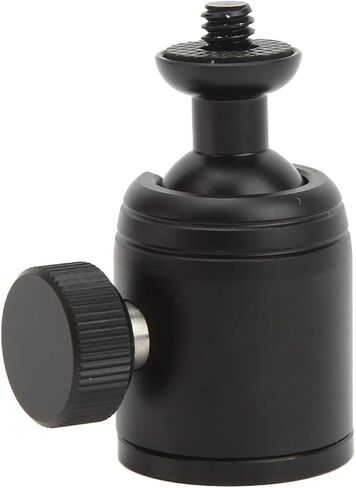 K18A Tripod Ball Head Aluminium Alloy 360° 1/4in Screw Universal Panoramic Tripod Mount for Camera Smart Phone in Kuwait