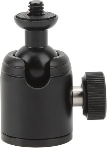 K18A Tripod Ball Head Aluminium Alloy 360° 1/4in Screw Universal Panoramic Tripod Mount for Camera Smart Phone in Kuwait