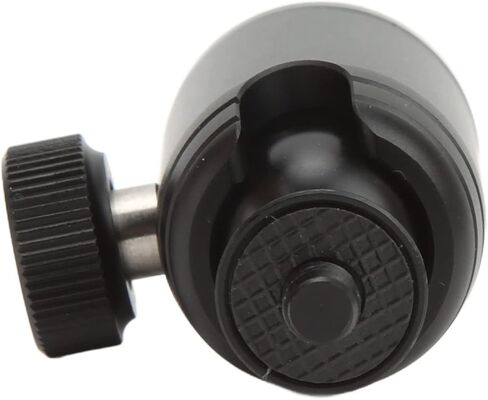 K18A Tripod Ball Head Aluminium Alloy 360° 1/4in Screw Universal Panoramic Tripod Mount for Camera Smart Phone in Kuwait