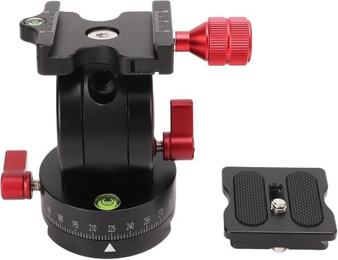 Tripod Ball Head Panoramic Pan Tilt Ballhead with 1/4in Screw Quick Release Plate for Arca for Photographing in Kuwait