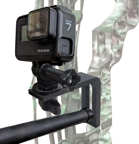 Compound Bow Mount for GoPro, Bow Phone Mount Hunting Accessories in Saudi Arabia