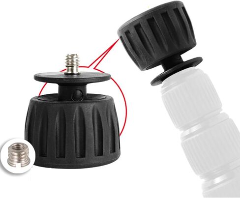 360 Degree Adjust Tripod Base Rubber Feet with 6mm Thread Length in Saudi Arabia