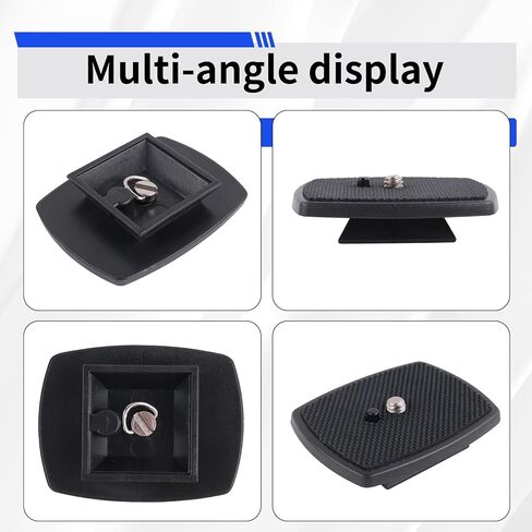 Tripod Head Quick Release Plate for DSLR Cameras 1/4 Screw Mount in Saudi Arabia