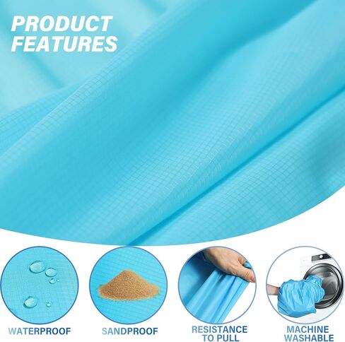 Beach Blanket Waterproof Sandproof 78''X81''/10'X9' Oversized Big Blanket in Saudi Arabia