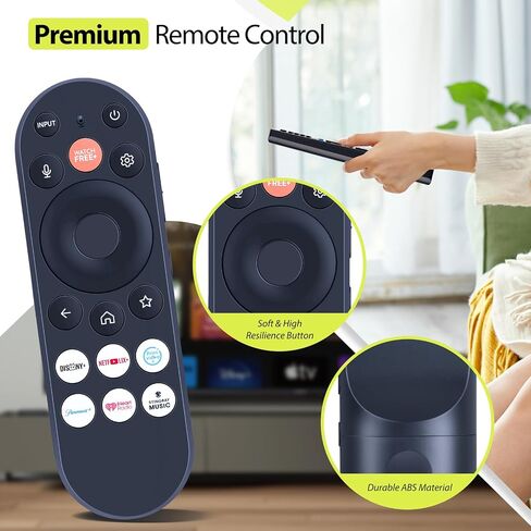 Remote Control for Vizio Smart TV V/M/P/OLED Series，ONN SmartCast TVs in Kuwait