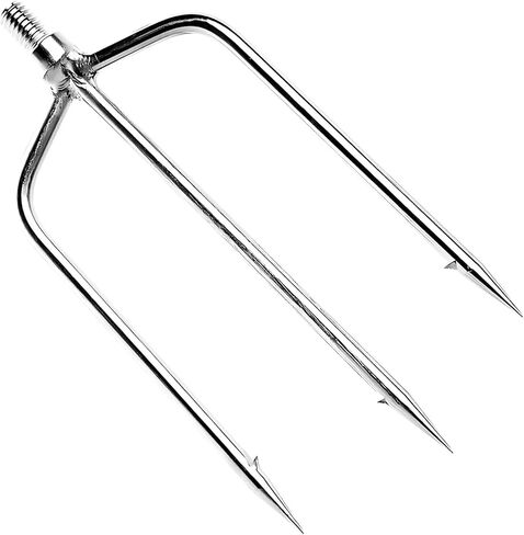 3 Prong 5 Prong Fishing Harpoon Steel Fishing Gig Gaff in Kuwait