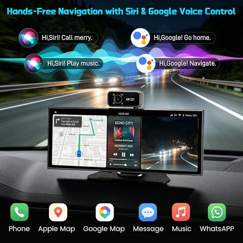 11.5" Largest Wireless Apple Carplay & Android Auto Screen for Car in Kuwait