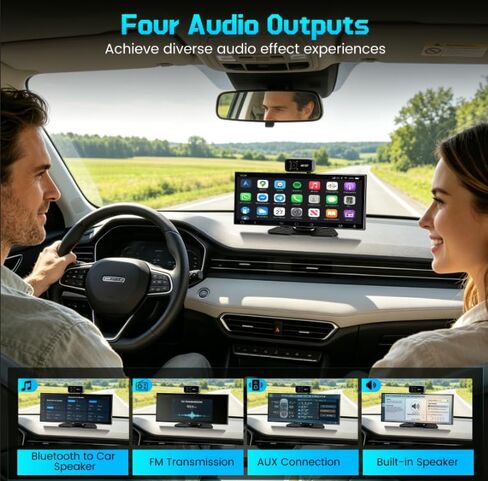 11.5" Largest Wireless Apple Carplay & Android Auto Screen for Car in Kuwait
