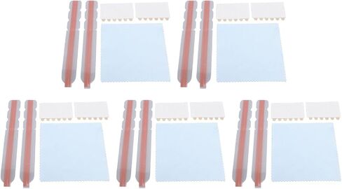 Privacy Screen Adhesive Strips 5 Set with Plastic Slide Mount Holder Tabs for Laptop Monitor Privacy Filter Attachment in Saudi Arabia