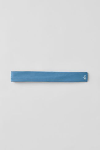 Alo Yoga Airlift So Smooth Headband - California Blue - California Blue / One Size in Saudi Arabia