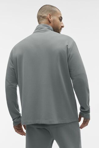 Alo Yoga Double Take Long Sleeve 1/4 Zip - Monument in Kuwait