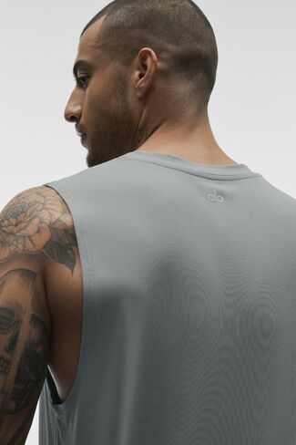 Alo Yoga Conquer Muscle Tank - Monument in Saudi Arabia