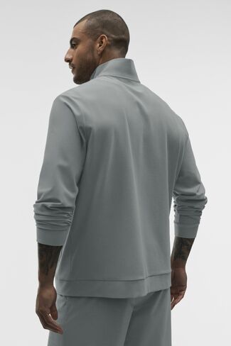 Alo Yoga Conquer Max Mock-Neck Full-Zip - Monument in Saudi Arabia