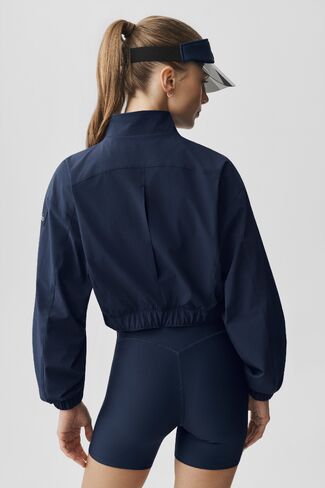 Alo Yoga Clubhouse Jacket - Navy in Kuwait